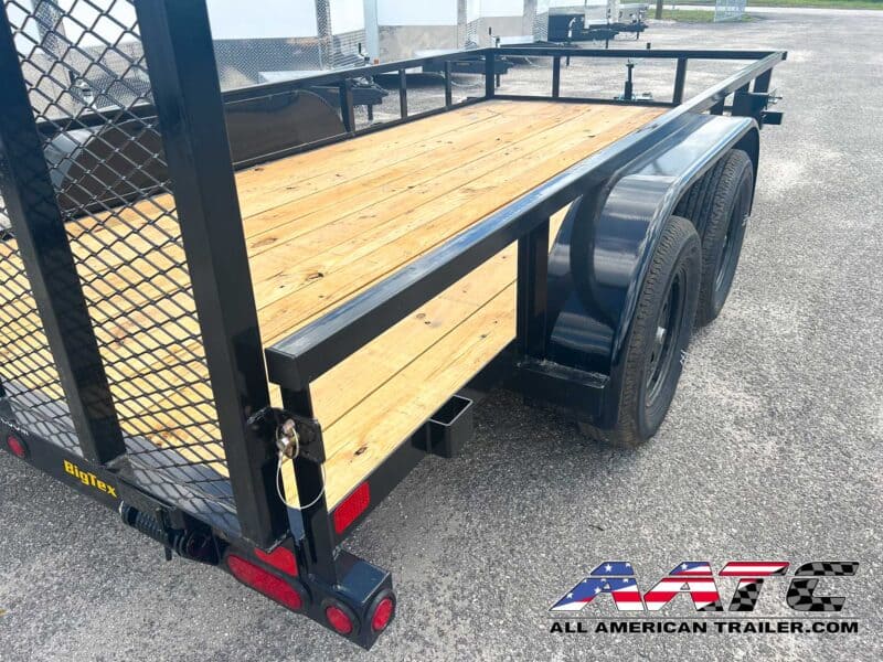 Pi B Big Tex X Tandem Axle Utility Trailer With Ramp Gate