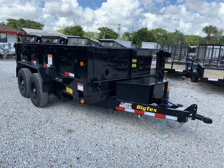 Sr Sir Big Tex Tandem Axle Dump Trailer Ton Gvwr X