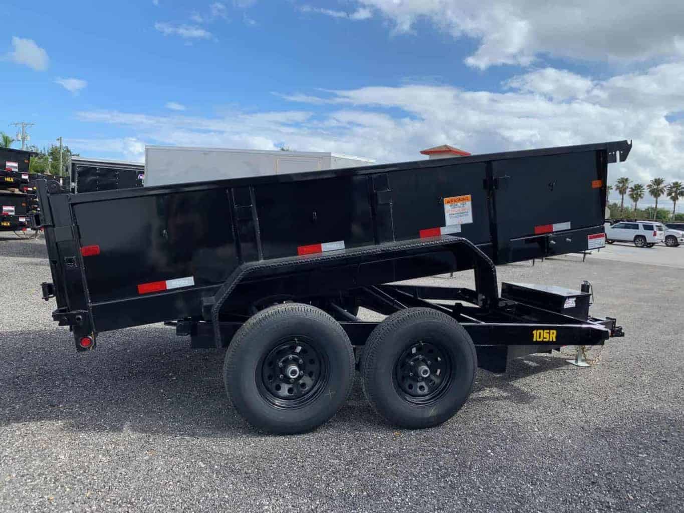 10SR-12 BIG TEX 12' DUMP TRAILER 5 TON 10,000 GVWR 7X12 | All American ...