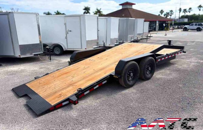 14TL-20 BIG TEX 20' TANDEM AXLE TILT 14,000 GVWR 16+4