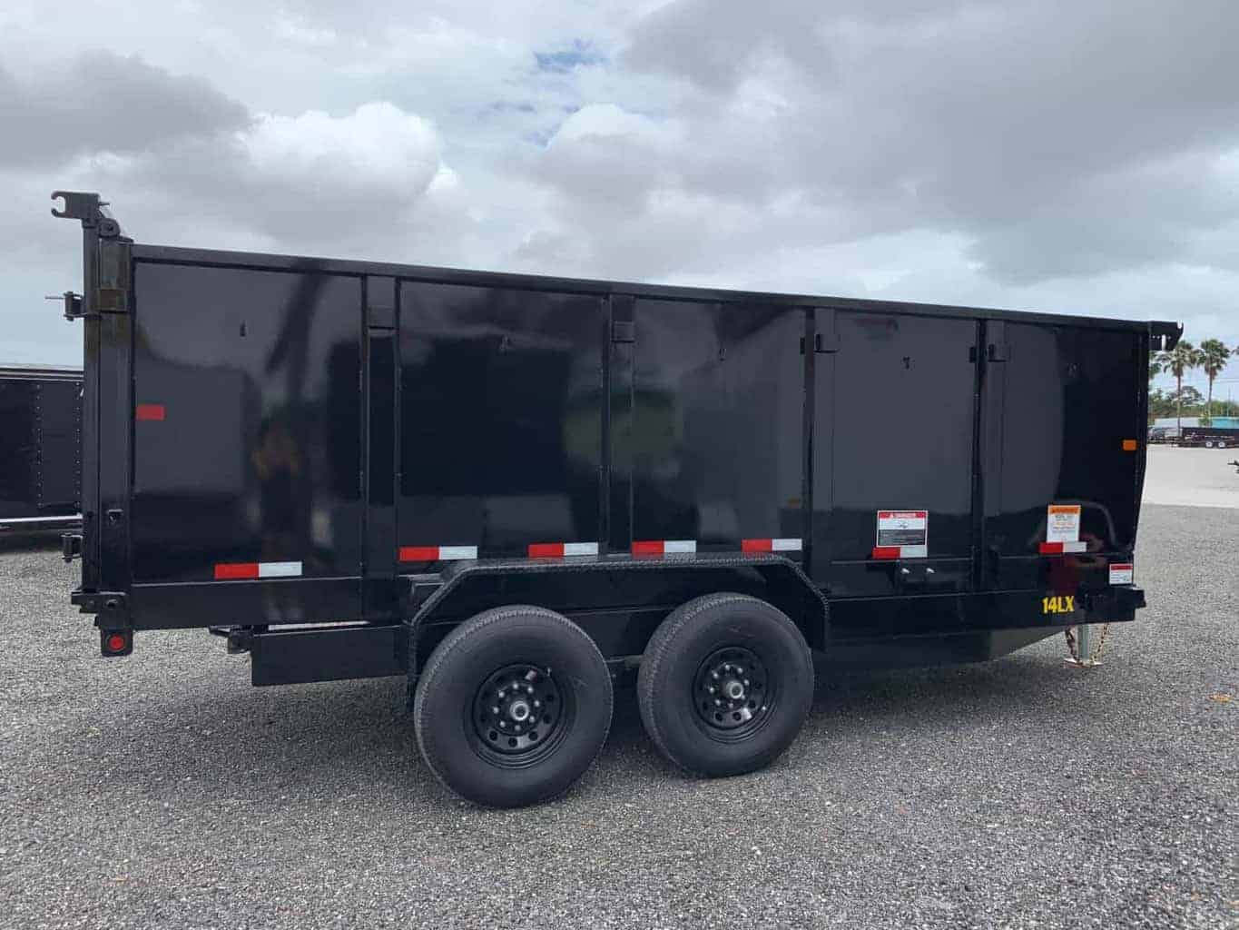 BIG TEX 7x16 DUMP TRAILER 8 TON 16LX-16 HIGH SIDE | All American