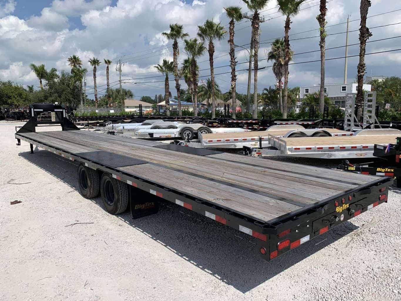 22GN-40-8SIR BIG TEX 40' GOOSENECK TRAILER 23,900 GVWR 12 TON SLIDE IN