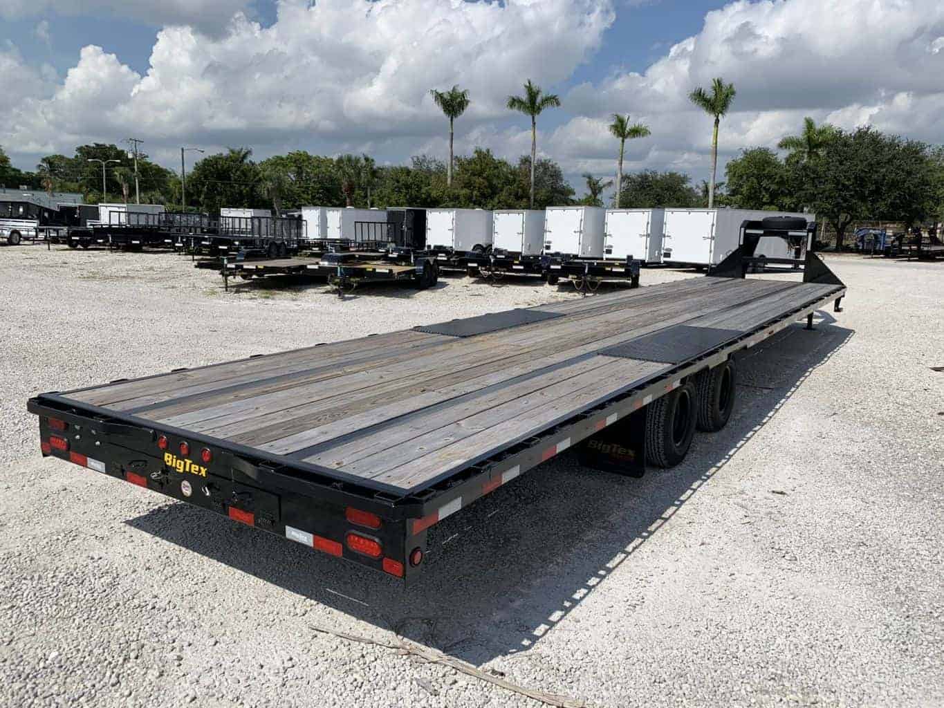 22gn 40 8sir Big Tex 40 Gooseneck Trailer 23900 Gvwr 12 Ton Slide In Ramps All American 4734