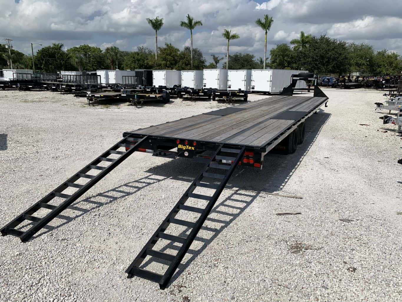 22GN-40-8SIR BIG TEX 40' GOOSENECK TRAILER 23,900 GVWR 12 TON SLIDE IN ...