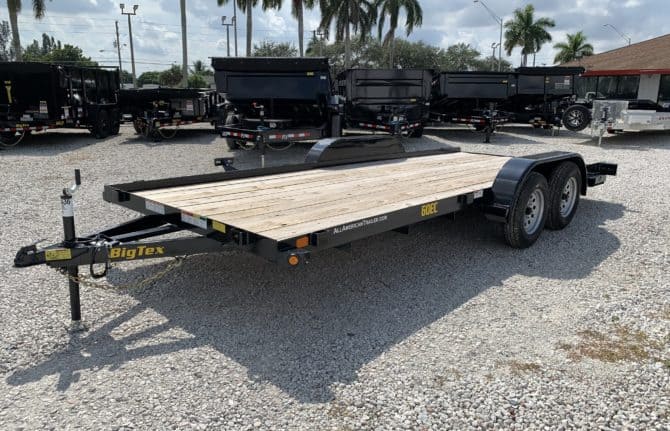 Open Car Hauler All American Trailer Company