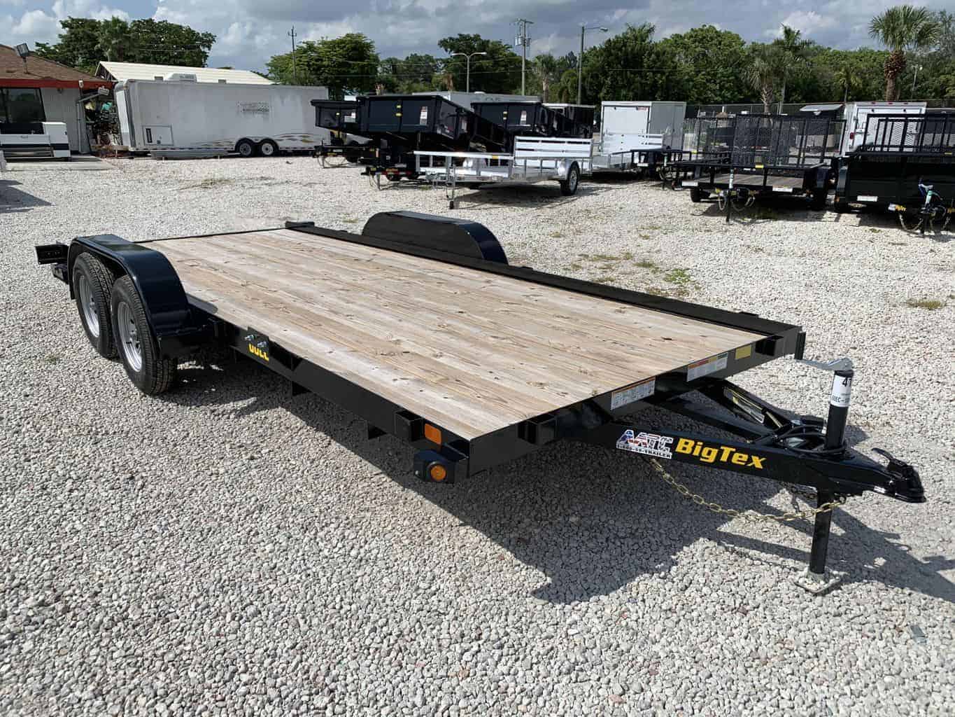 BIG TEX 7X18 CAR TRAILER 60EC-18 | All American Trailer Company