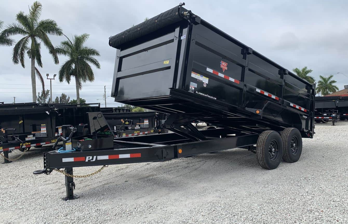 14LP-14 BIG TEX 14' DUMP TRAILER 7 TON 14,000 GVWR 7X14 | All American ...