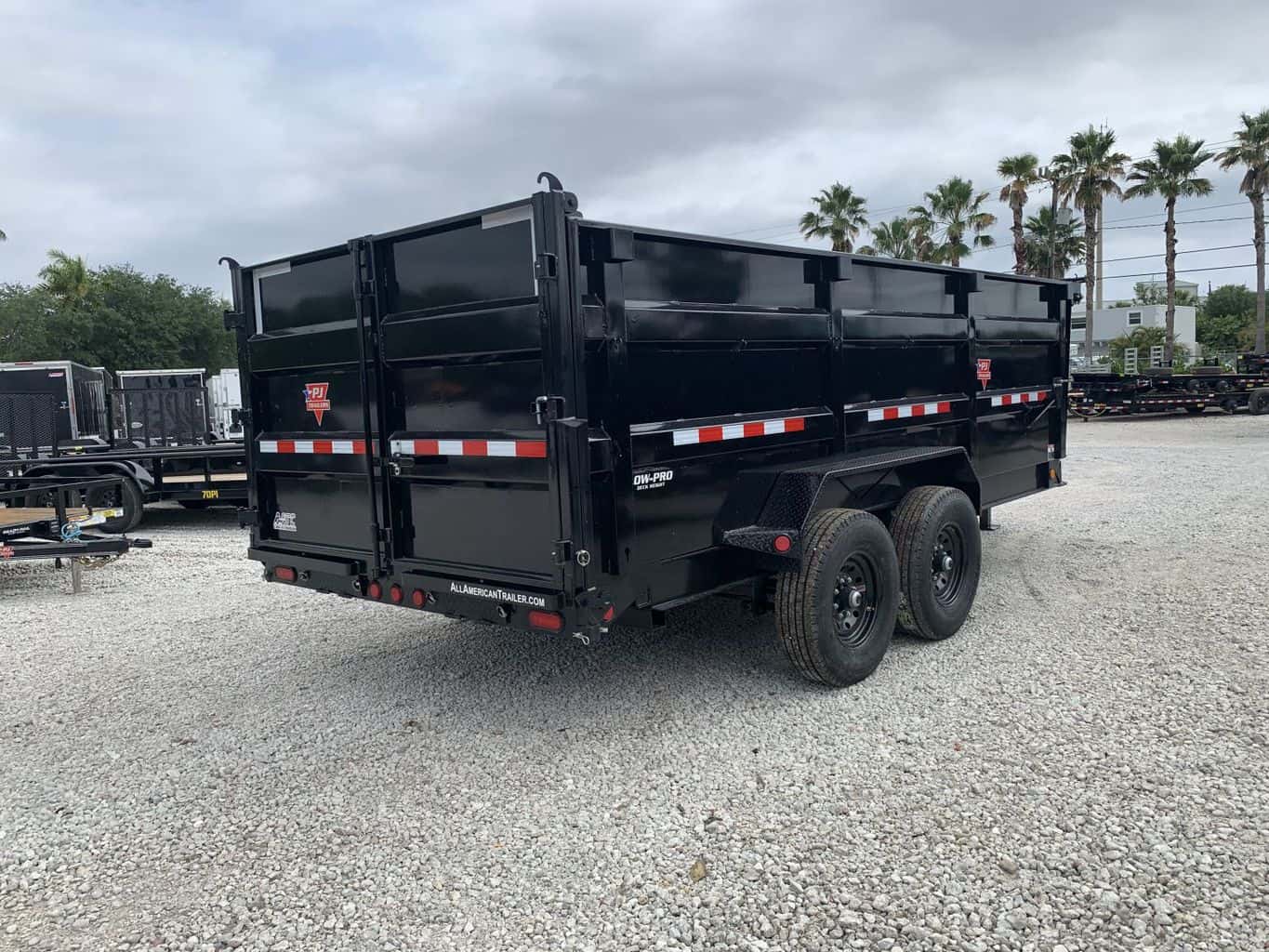 DM-162-P4 PJ 16' Dump Trailer