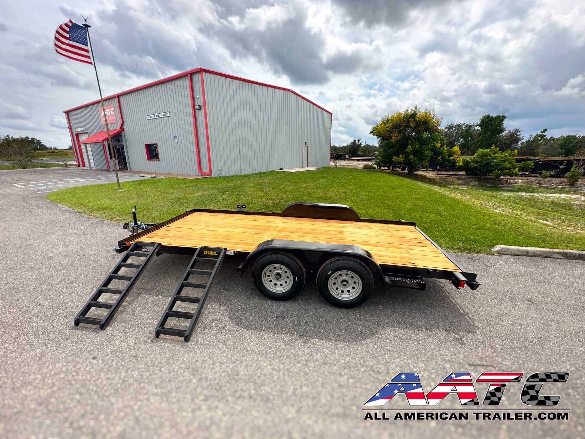 60EC-18 BIG TEX 18' ECONOMY CAR HAULER 7x18 | All American Trailer ...