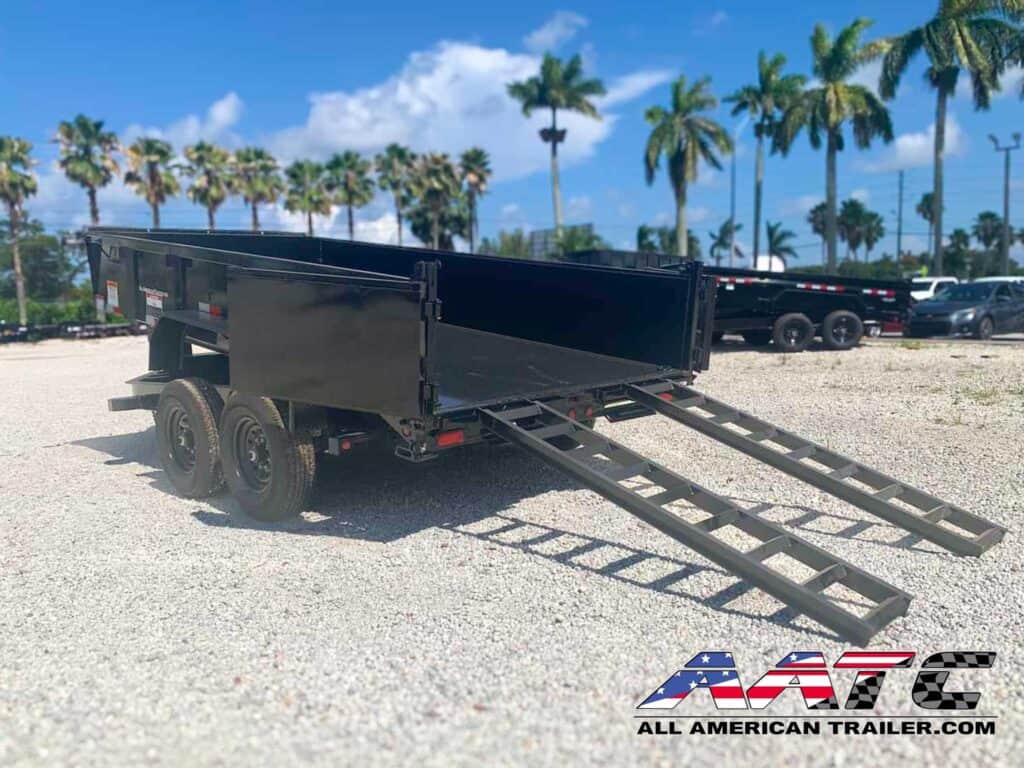 14LP-12 BIG TEX 12' DUMP TRAILER 7 TON 14,000 GVWR 7X12 | All American ...