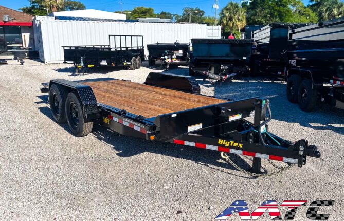 14FT-16 BIG TEX 16' TANDEM AXLE FULL TILT 14,000 GVWR