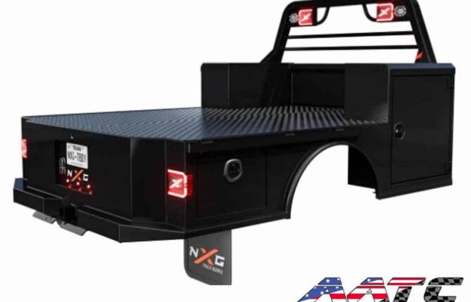 9'4" NXG SKIRTED DELUXE TRUCK BED - FITS CAB & CHASSIS DUALLY WITH 60" CA - 9'4"/94/60/34 - XSD-C946034SD MODEL