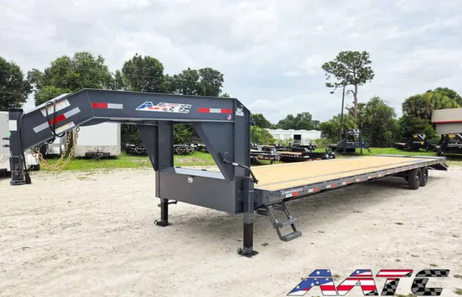 GN16-35+5MR AATC 40' GOOSENECK 17,500 GVWR 9 TON MEGA RAMPS - NON CDL