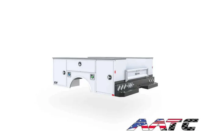 SERVCE BODY - CMG MODEL. SERVICE BODY FOR LONG BED/ SINGLE WHEEL  98" LONG - 78" WIDE